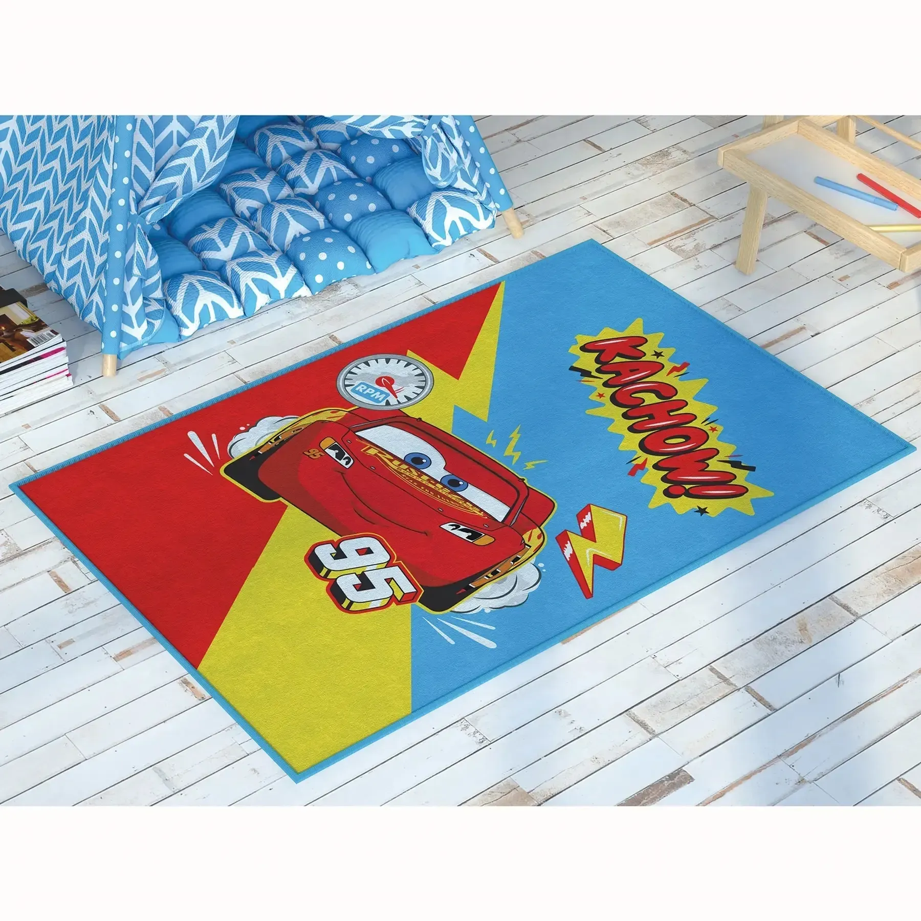 Килимок TAC Disney Cars Kachow 80х120см