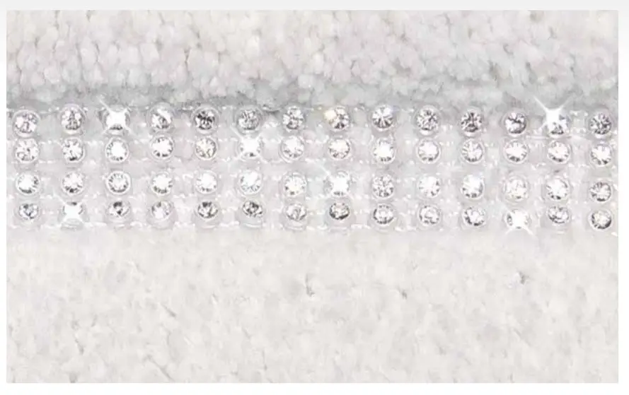 Килимок для ванної Diamond ivory 55*110см,колір молочний, бавовна 100%