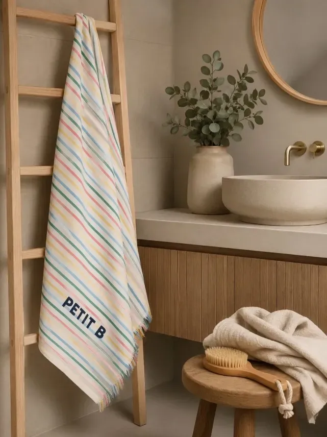 Рушник Pestemal Petit Bateau 100х150 см Пляжний